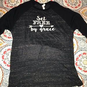 Bella + canvas baseball style tee!